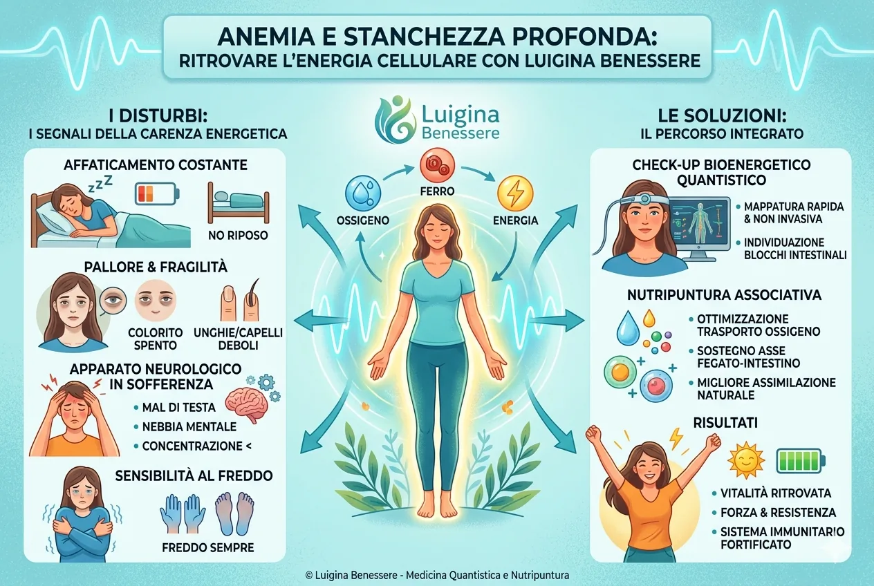 Copertina articolo: Anemia e stanchezza profonda
