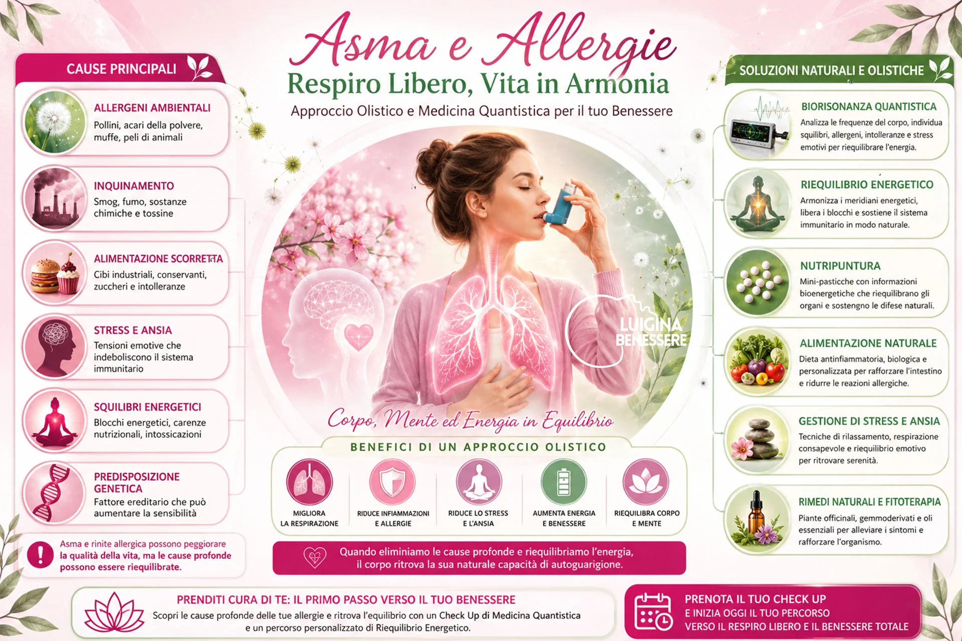 Copertina articolo: Asma e rinite allergica