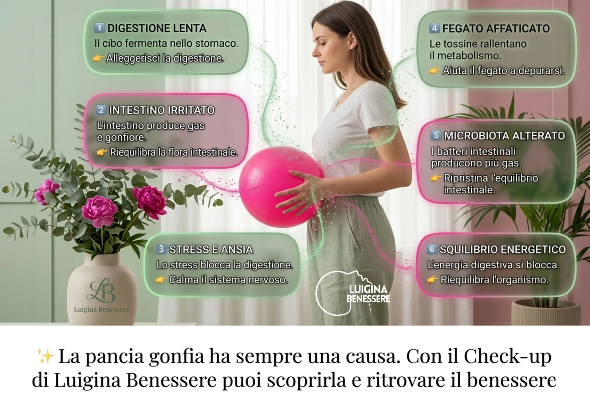 Copertina articolo: Pancia gonfia e gonfiore addominale