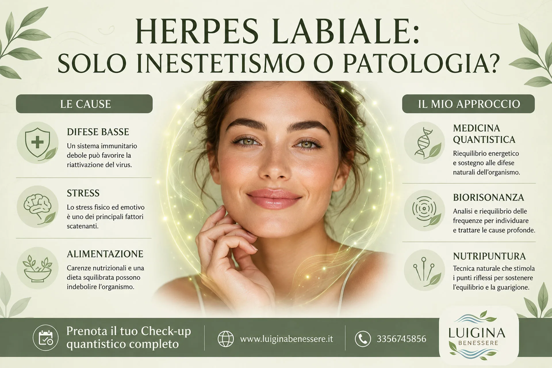 Copertina articolo: Herpes labiale
