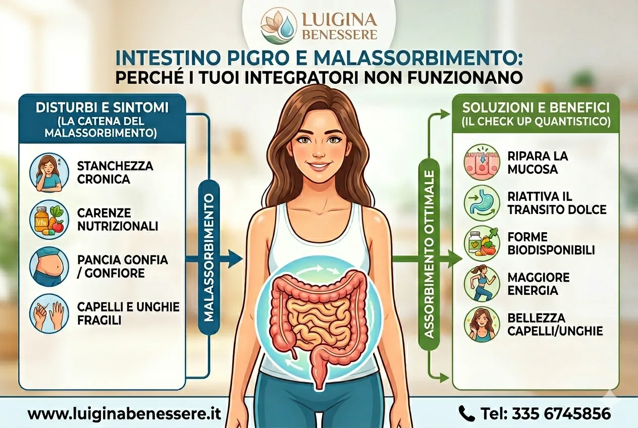 Copertina articolo: Intestino pigro e malassorbimento