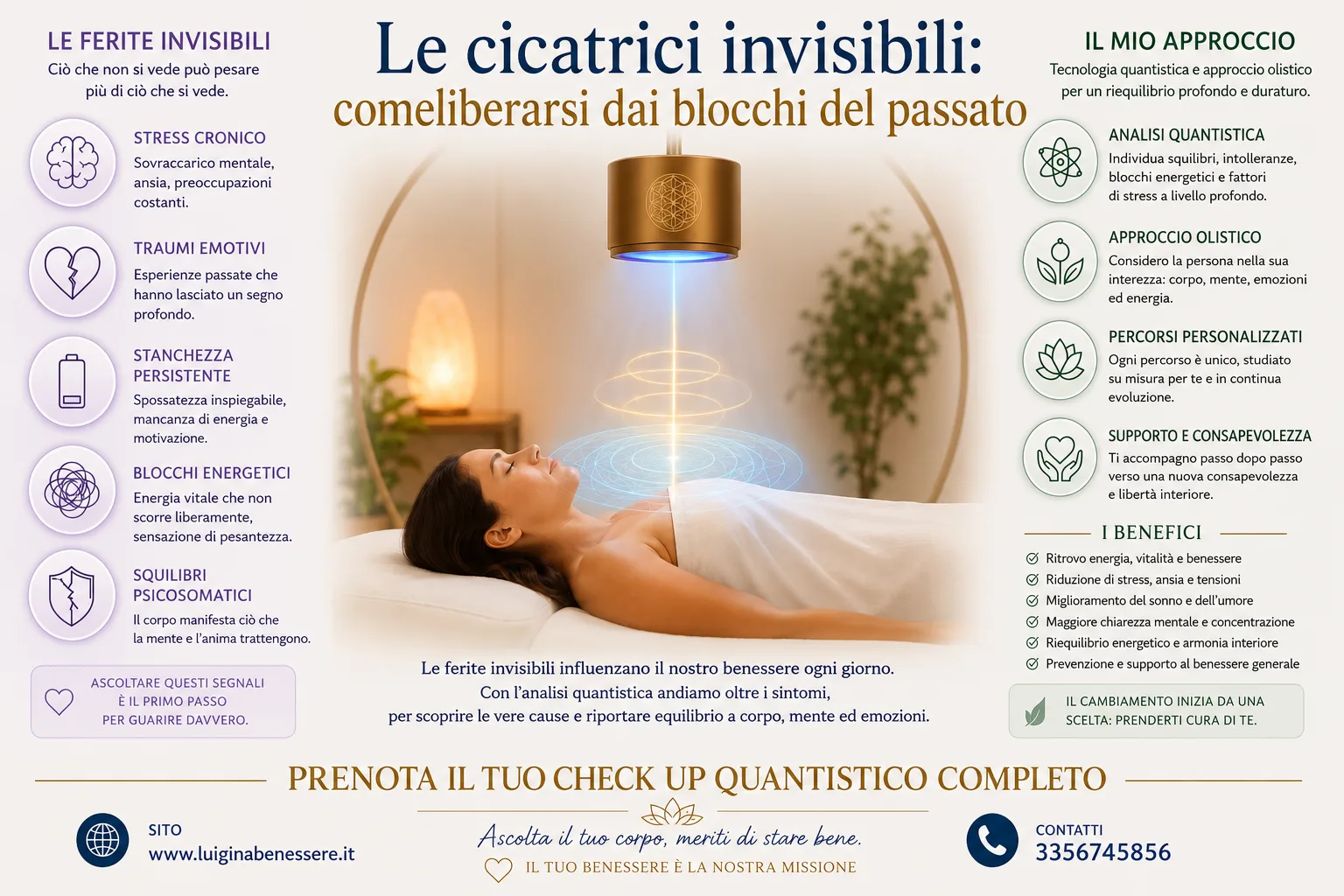 Copertina articolo: cicatrici invisibili e blocchi del passato