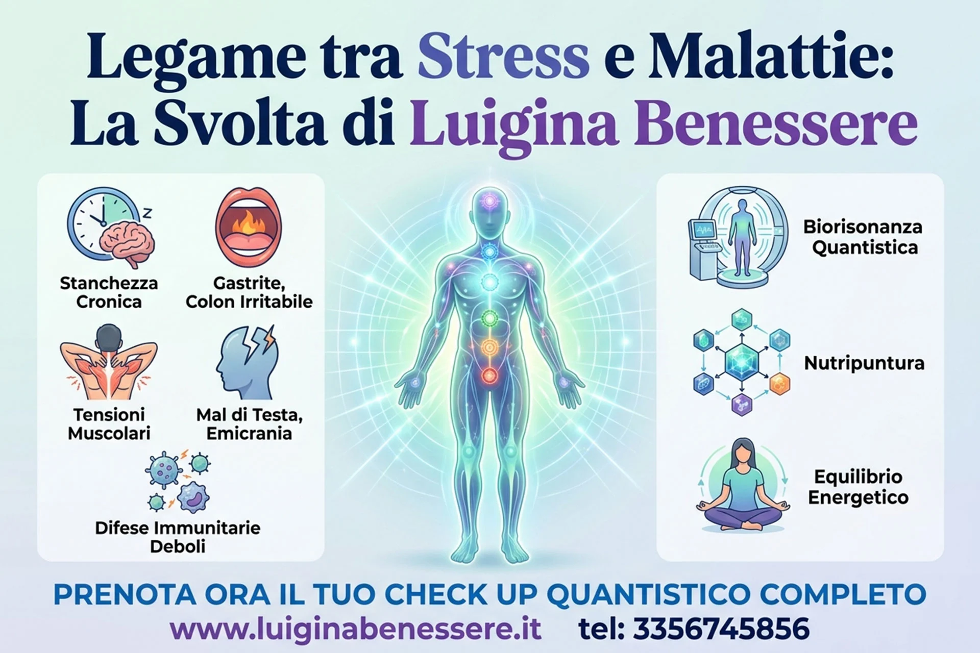 Copertina articolo: Legame tra stress e malattie