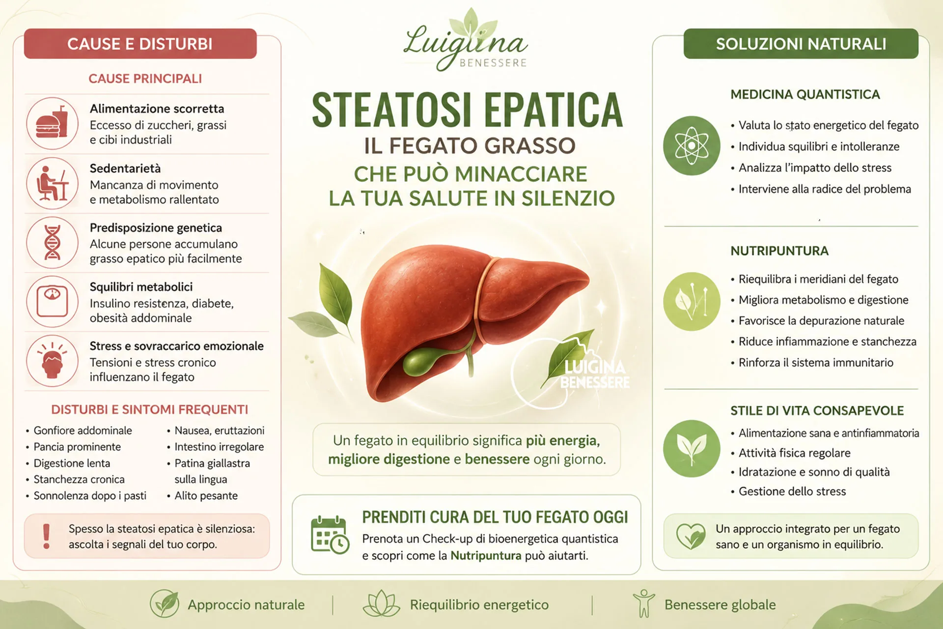 Copertina articolo: Steatosi epatica e fegato grasso